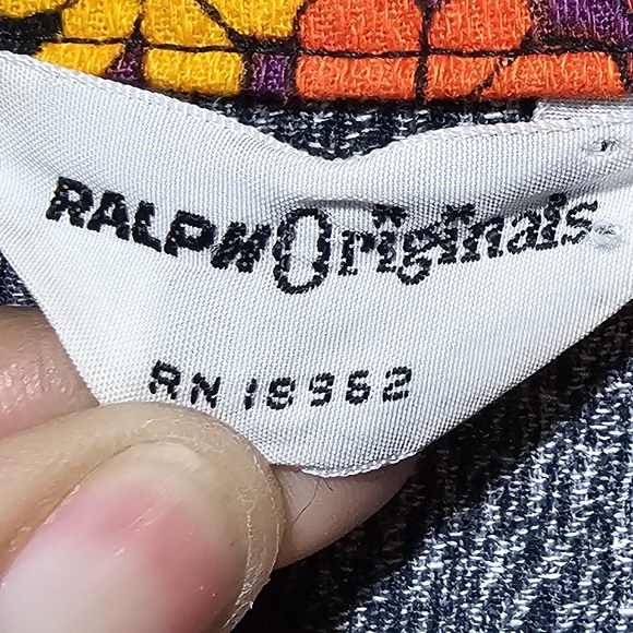 Vintage Ralph Originals shirt S/M - Picture 3 of 3